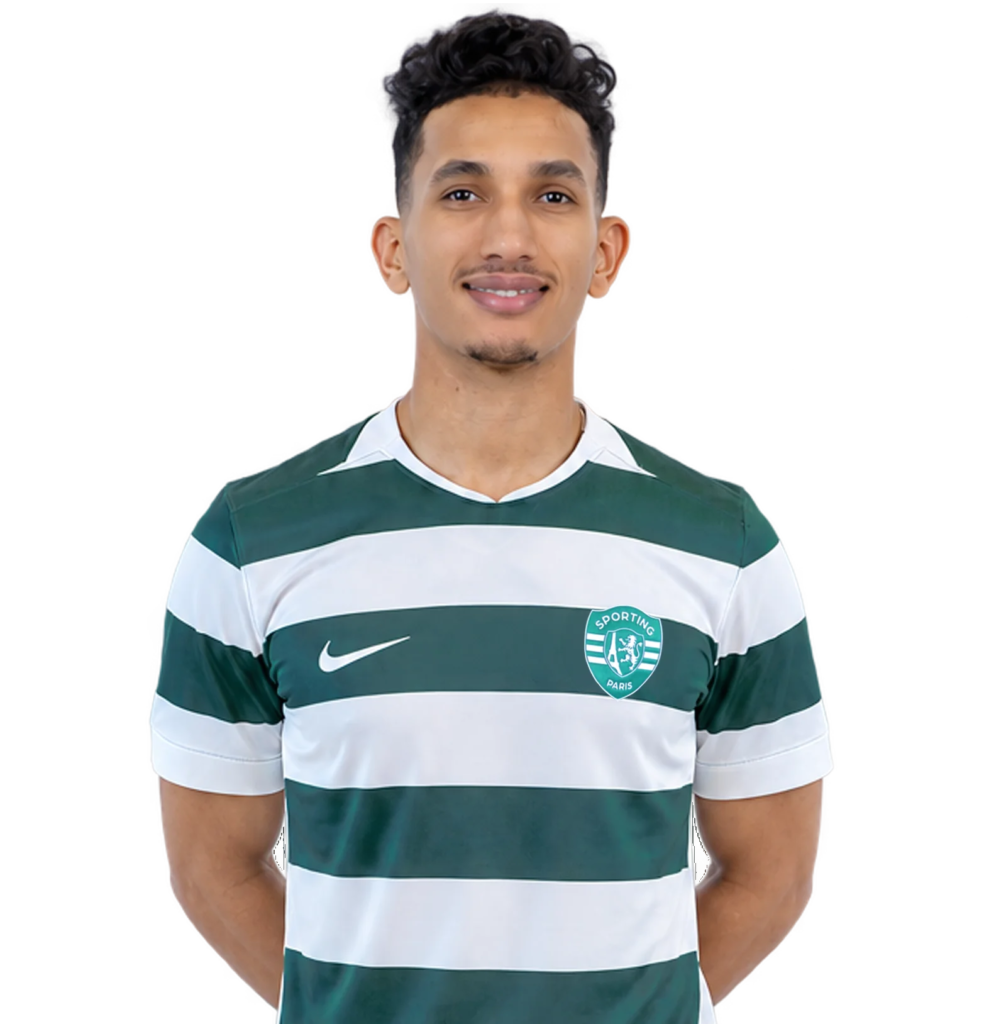 Anas Dahani, ailier du Sporting Paris