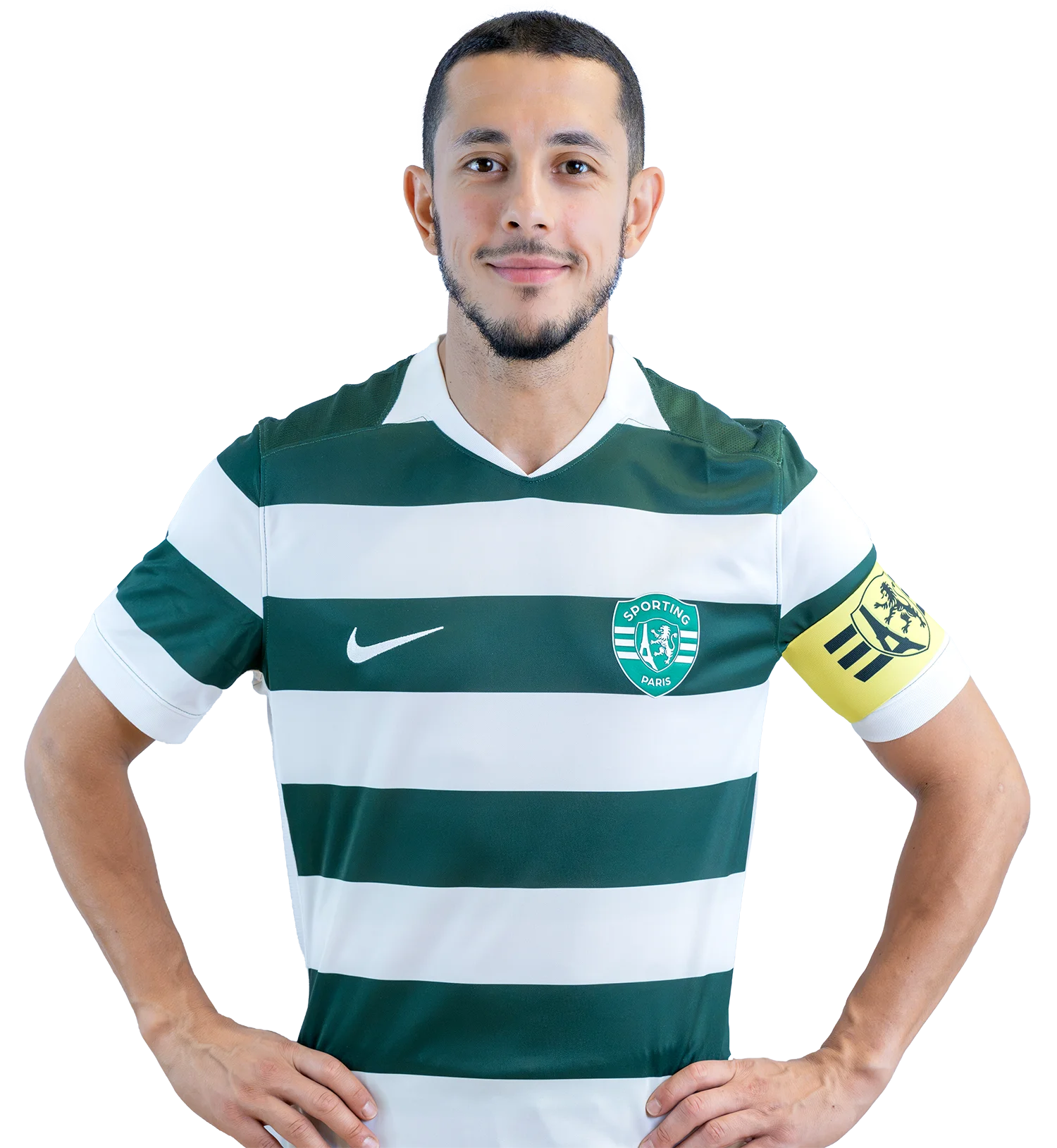 Sid Belhaj, fixe et capitaine du Sporting Paris